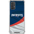 NFL New England Patriots Galaxy A32 5G Clear Case