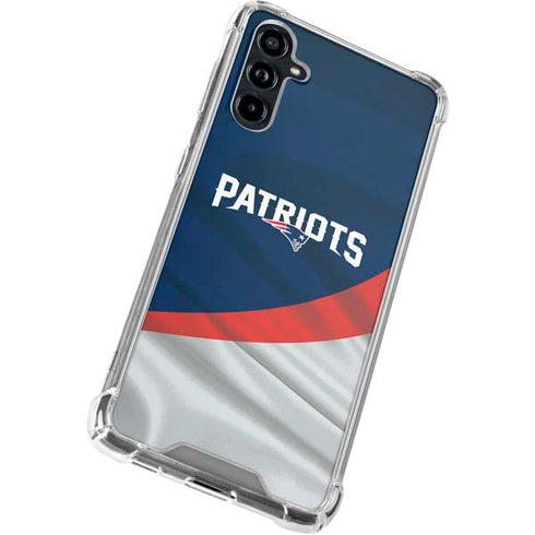 NFL New England Patriots Galaxy A54 5G Clear Case