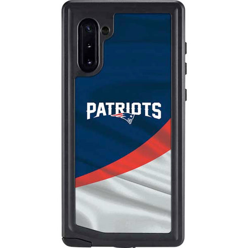 NFL New England Patriots Galaxy Note 10 Waterproof Case