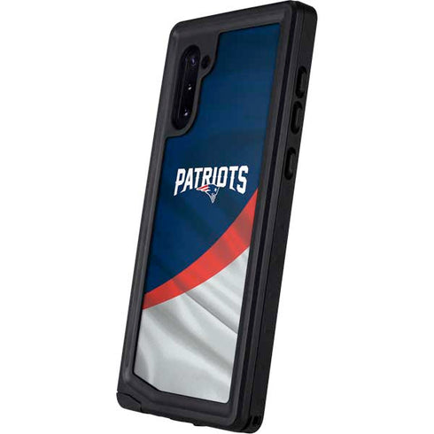 NFL New England Patriots Galaxy Note 10 Waterproof Case