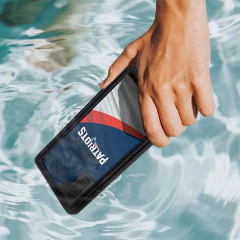 NFL New England Patriots Galaxy Note 10 Waterproof Case