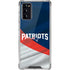 NFL New England Patriots Galaxy Note20 5G Clear Case