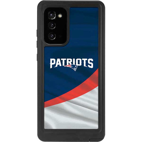 NFL New England Patriots Galaxy Note20 5G Waterproof Case