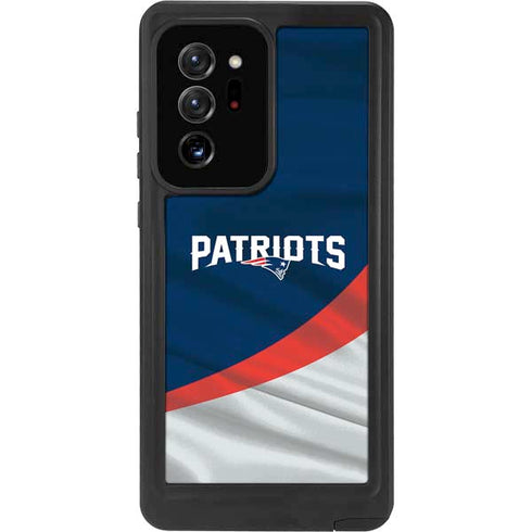 NFL New England Patriots Galaxy Note20 Ultra 5G Waterproof Case