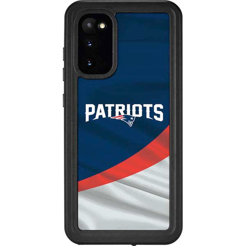 NFL New England Patriots Galaxy S20 Waterproof Case