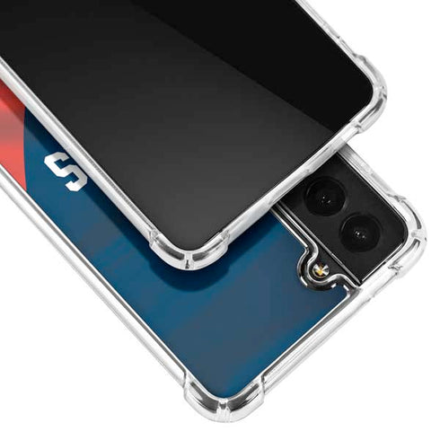 NFL New England Patriots Galaxy S21 Plus 5G Clear Case