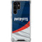 NFL New England Patriots Galaxy S22 Ultra Clear Case