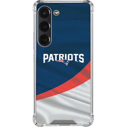 NFL New England Patriots Galaxy S23 Clear Case
