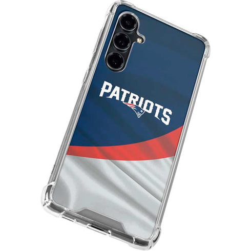 NFL New England Patriots Galaxy S23 FE Clear Case