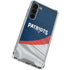 NFL New England Patriots Galaxy S23 Plus Clear Case