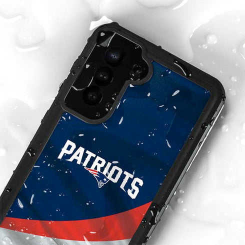 NFL New England Patriots Galaxy S23 Waterproof Case