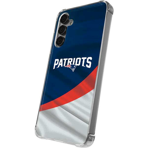 NFL New England Patriots Galaxy S24 Plus Clear Case