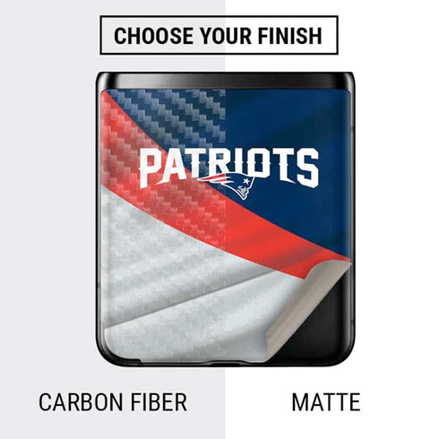 NFL New England Patriots Galaxy Z Flip Skin