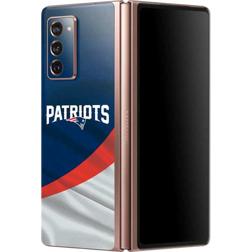 NFL New England Patriots Galaxy Z Fold2 5G Skin