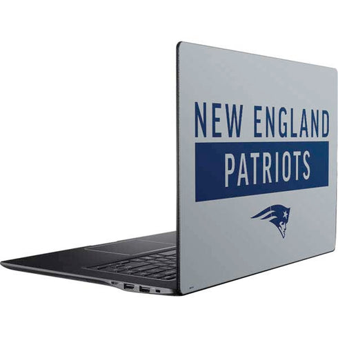 NFL New England Patriots Grey Performance Series Ativ Book 9 (15.6in 2014) Skin