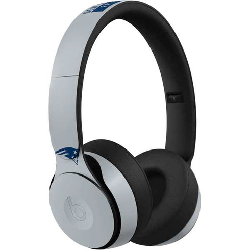 NFL New England Patriots Grey Performance Series Beats Solo Pro Skin