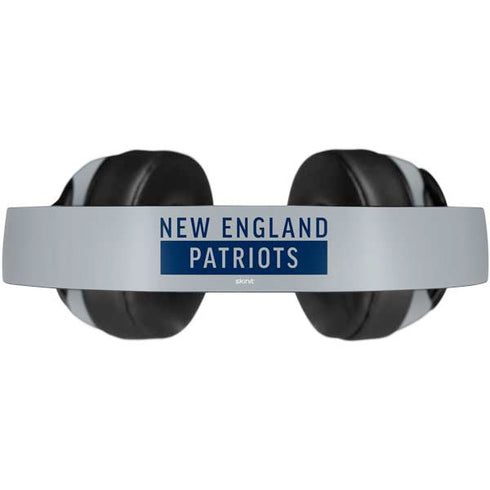 NFL New England Patriots Grey Performance Series Beats Solo Pro Skin