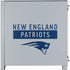 NFL New England Patriots Grey Performance Series Corsair 4000D Tempered Glass Mid-Tower ATX Case Skin
