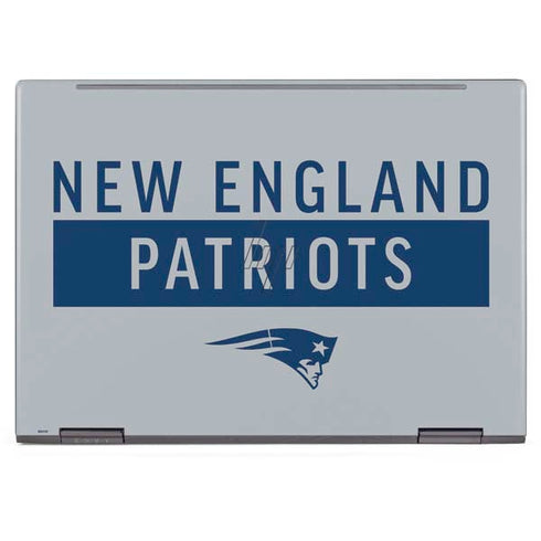 NFL New England Patriots Grey Performance Series HP Envy Skin