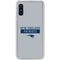 NFL New England Patriots Grey Performance Series Galaxy A10e Clear Case