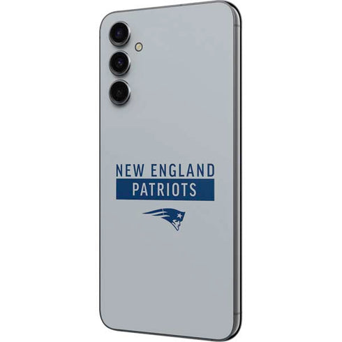 NFL New England Patriots Grey Performance Series Galaxy A14 5G Skin