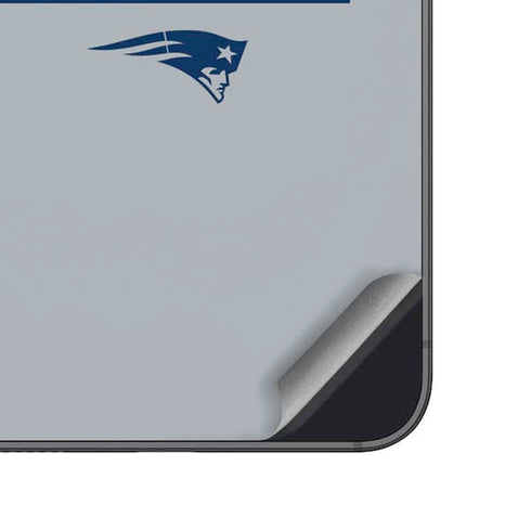 NFL New England Patriots Grey Performance Series Galaxy A14 5G Skin