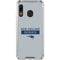 NFL New England Patriots Grey Performance Series Galaxy A30 Clear Case