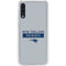 NFL New England Patriots Grey Performance Series Galaxy A50 Clear Case