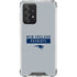NFL New England Patriots Grey Performance Series Galaxy A52 5G Clear Case