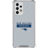 NFL New England Patriots Grey Performance Series Galaxy A53 5G Clear Case