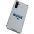 NFL New England Patriots Grey Performance Series Galaxy A54 5G Clear Case