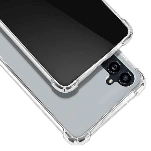 NFL New England Patriots Grey Performance Series Galaxy A54 5G Clear Case