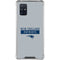 NFL New England Patriots Grey Performance Series Galaxy A71 5G Clear Case