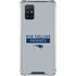 NFL New England Patriots Grey Performance Series Galaxy A71 5G Clear Case