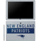NFL New England Patriots Grey Performance Series Galaxy Book 12in Skin