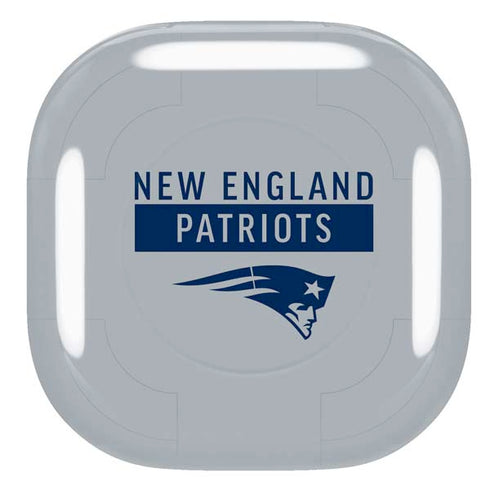 NFL New England Patriots Grey Performance Series Galaxy Buds Pro Skin