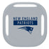 NFL New England Patriots Grey Performance Series Galaxy Buds Pro Skin