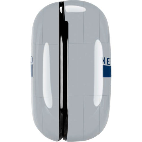 NFL New England Patriots Grey Performance Series Galaxy Buds Pro Skin