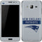 NFL New England Patriots Grey Performance Series Galaxy J3 Skin