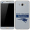 NFL New England Patriots Grey Performance Series Galaxy J7 Skin