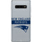 NFL New England Patriots Grey Performance Series Galaxy S10 Plus Skin
