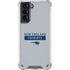 NFL New England Patriots Grey Performance Series Galaxy S21 5G Clear Case