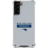 NFL New England Patriots Grey Performance Series Galaxy S21 Plus 5G Clear Case