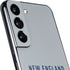 NFL New England Patriots Grey Performance Series Galaxy S22 Plus Skin
