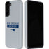 NFL New England Patriots Grey Performance Series Galaxy S22 Pro Case