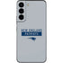 NFL New England Patriots Grey Performance Series Galaxy S22 Skin