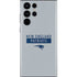 NFL New England Patriots Grey Performance Series Galaxy S22 Ultra Skin