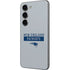 NFL New England Patriots Grey Performance Series Galaxy S23 Skin