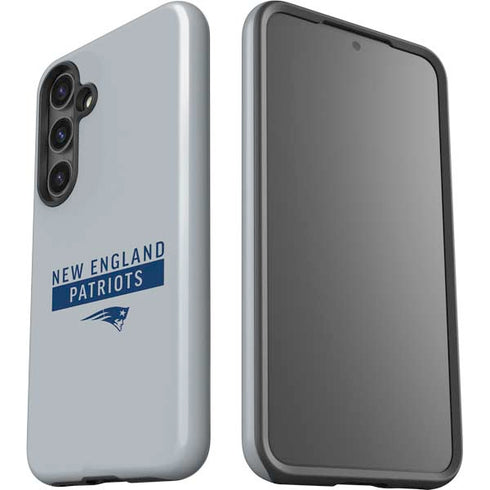 NFL New England Patriots Grey Performance Series Galaxy S24 Impact Case