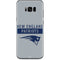 NFL New England Patriots Grey Performance Series Galaxy S8 Skin
